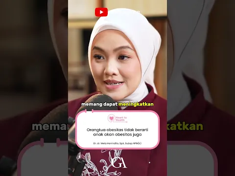 Orangtua obesitas bukan berarti anak pasti obesitas.