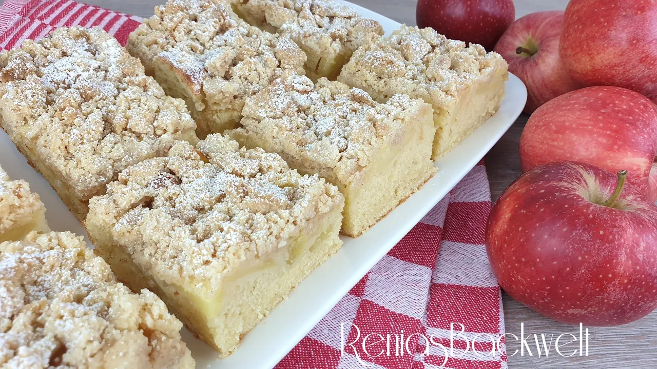 
          
          
          
            
            Saftiger Apfelkuchen vom Blech 🍎 schnell, einfach, lecker
          
        . 