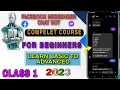 How to make free facebook messenger chat bot2023 Learn facebook messenger bot tutorial for beginners