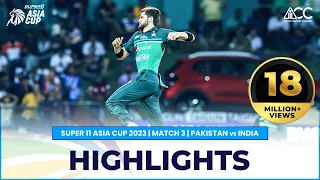 Download Super11 Asia Cup 2023 | Match 3 Pakistan vs India Highlights MP3