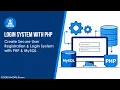 Secure Registration and Login System with PHP and MySQL