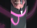 HoW to Draw Neon LIGHT Effect On paper Tutorial