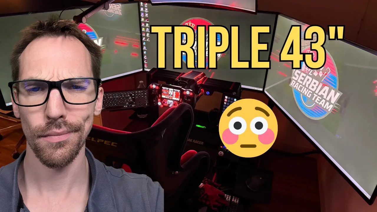 Ce setup Sim Racing est complètement FOU ( triple 43"😳)