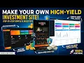 Create Your Own HYIP Investment Website With Admin Panel