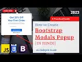 Bootstrap Modal Popup Tutorial in Hindi