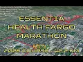Essentia Health Fargo Marathon 2026 3D Course Map 42 2 km - Fargo