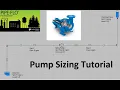 Pump Sizing Tutorial using Pipe-Flo Professional v16 1