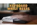 Mechanical Keyboard Wrist Rests Glorious PC Gaming Race - Unboxing Review