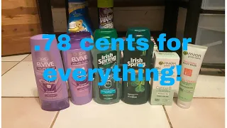 78 for everything CVS Newbie Friendly Couponing Haul