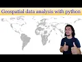 Geospatial data analysis with python New course on udemy GeoDev