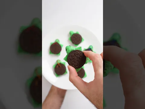 a Turtle Made of Oreos