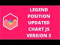 Legend Position Update Chart JS 3 ChartJS 3