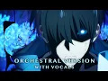 DARK ARIA LV2 ORCHESTRAL VERSION WITH VOCALS - Solo Leveling Episode 6 SOUNDTRACK