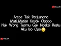 Download Lagu Aku iso opo
