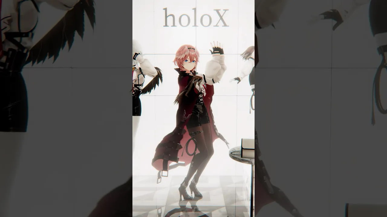 ショーケースで #魔眼ウインク 踊ってみた！ #shorts #hololive #ホロライブ #鷹嶺ルイ