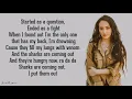 Faouzia - This Mountain (Lyrics)