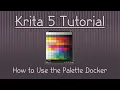 Krita 5 1 The Palette Docker