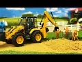 Download Lagu CONSTRUCTION PLAYTIME | Bruder toys tractor and truck | Action video for kids
