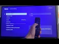 Roku How to Turn Screen Reader Talking Voice Tutorial Guide