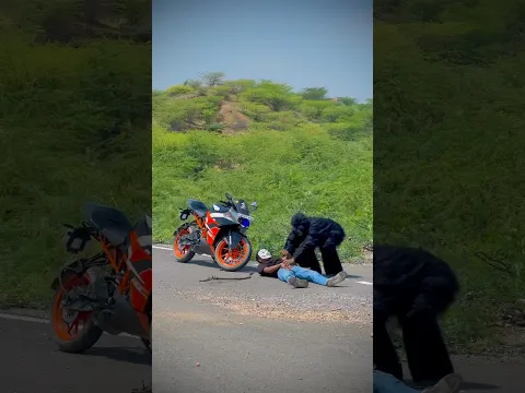 DHOKEBAAZ CHOR 😱 GORILLA 😡 || rc 200 attitude status ❤️ || #ktm || #viral || #ktmrc200 || #shorts