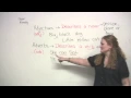 English Grammar - Adjectives Adverbs