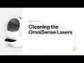 How to clean the OmniSense laser sensors Litter-Robot 4