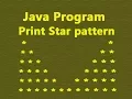 How to Print Star Pattern in Java Hindi