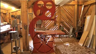 Restoring a 36″ Bandsaw for the Boat Shop