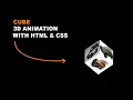 3d cube animation css css cube rotation css cube flip css cube effect css 3d cube html