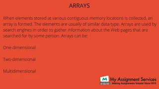 Programming Assignment Help In Australia