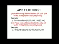 SJCTNC-A MARY ODILYATEENA-CA408A-ADVANCED JAVA PROGRAMMING-UNIT 1-APPLETS