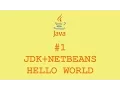 JDK Netbeans Hello World Java Bahasa Indonesia