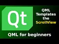 QML Templates the ScrollView - Udemy