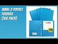 REVIEW 2026 SUNEE 2 Pocket Folders 100 Pack Features