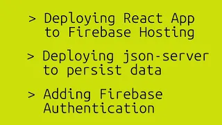 Adding Firebase authentication to a React application