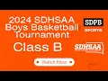 2024 SDHSAA Class B Girls Basketball Place Championship SDPB