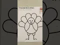 Free thanksgiving color by number printable coloring page for kids