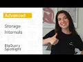 How does BigQuery store data