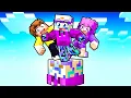 Surviving on ONE DASH Block in Minecraft