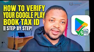 How to Verify Your Google Play Book Tax ID Step By Step