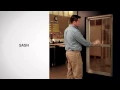 Identifying the Parts of 100 Series Single-Hung Windows Andersen Windows