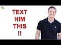 10 Flirty Texts to Send to a Guy