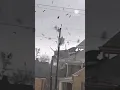 Debris flies as tornado peels off roof in San Antonio