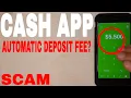 What Is Cash App Automatic Deposit Fee Scam