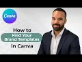 How to Find Your Brand Templates in Canva EASY