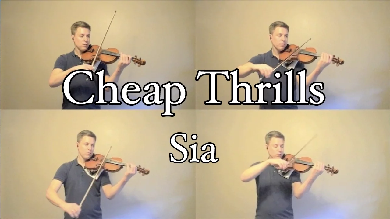 Cheap Thrills - Sia - String Quartet Cover Cheap Thrills - Sia - String Quartet Cover