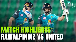 Rawalpindiz vs Islamabad United | Full Match Highlights | HBL PSL 11 | MZB1J