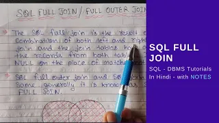 SQL FULL JOIN FULL OUTER JOIN With Examples in Sql Tutorials