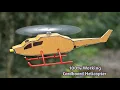 How to easily make a flying Rc helicopter using cardboard Amazing DIY project