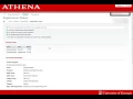 Registering for Classes in Athena